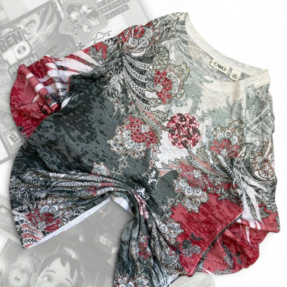 Y2k Cato Bedazzled Gemstone Long sleeve